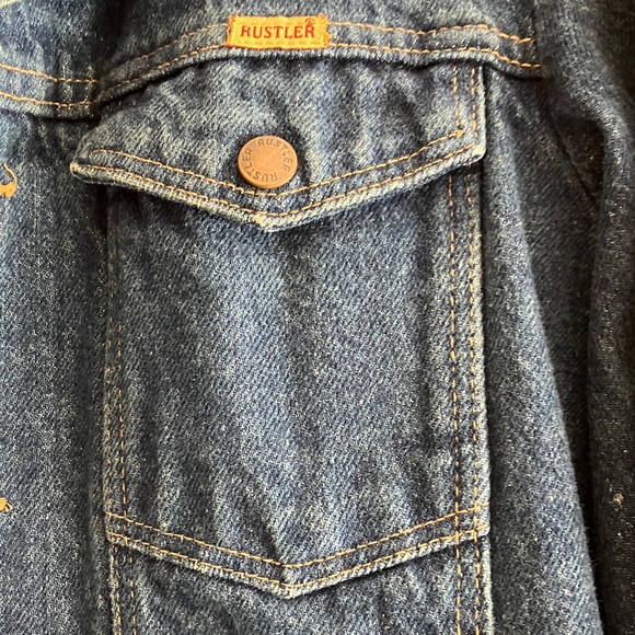 Rustler Classic Blue Denim Jacket - Picture 2 of 7